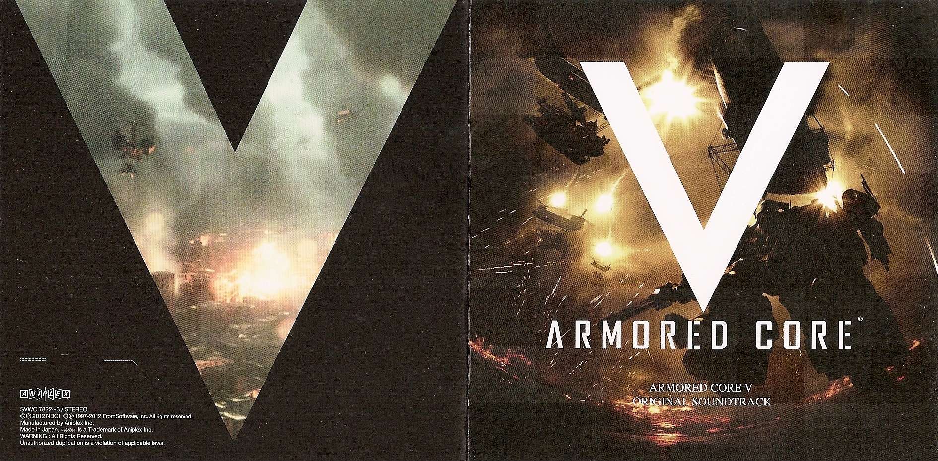 ARMORED CORE V ORIGINAL SOUNDTRACK (2012) MP3 - Download
